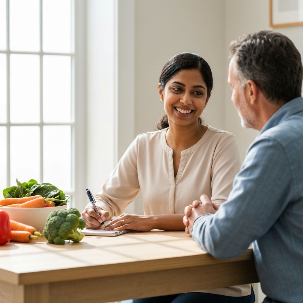 Nutrition consultation session